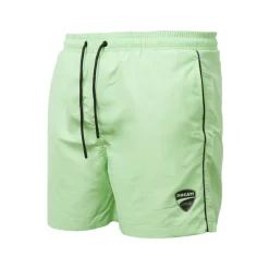 Costume da bagno Uomo Verde con elastico in vita e logo frontale Ducati Corse