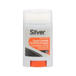 Crema lucidante con roll-on e spugna Silver