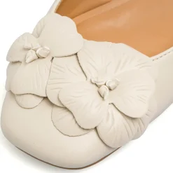 Décolleté comode e flessibili bianco off-white da Donna con tacco 5 cm P Smart