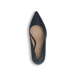 Décolleté da donna blu Lora Ferres con tacco a rocchetto 7,5 cm