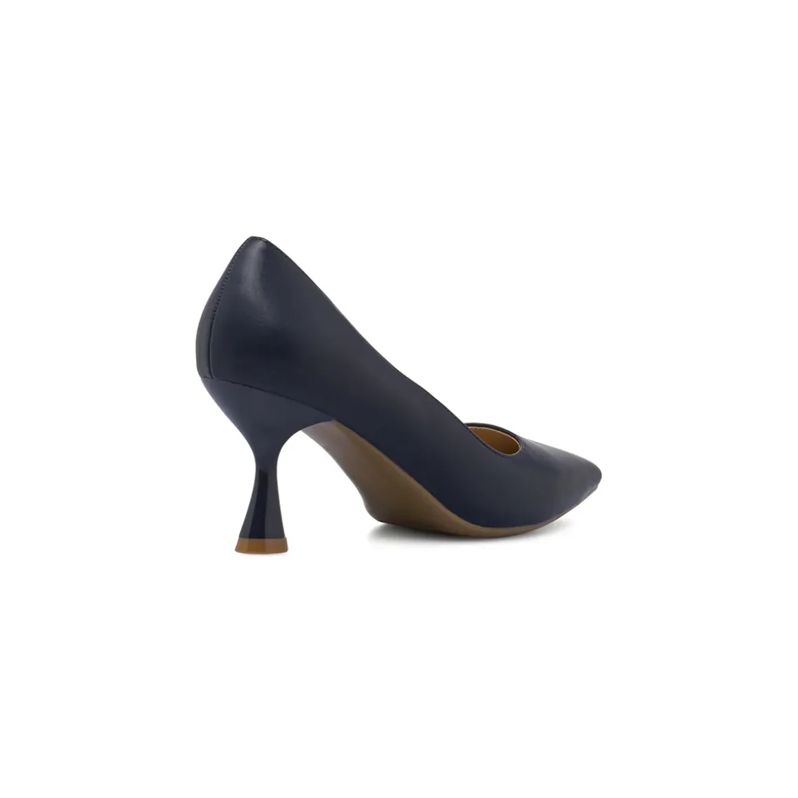 Décolleté da donna blu Lora Ferres con tacco a rocchetto 7,5 cm