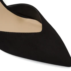 Décolleté da donna nere con tacco 8 cm e fiocco in tulle Swish Jeans