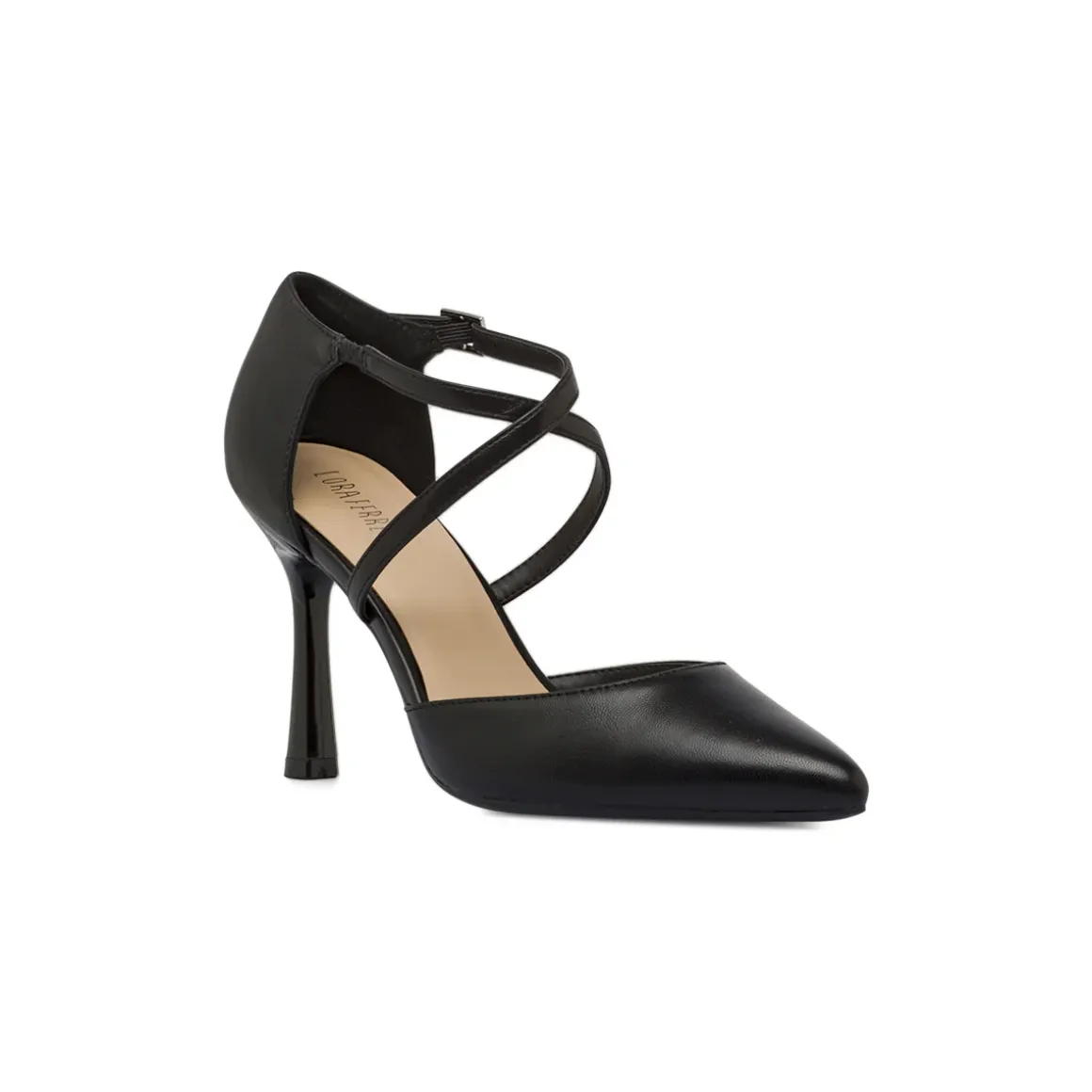 Décolleté da donna nere con tacco a spillo 9 cm Lora Ferres