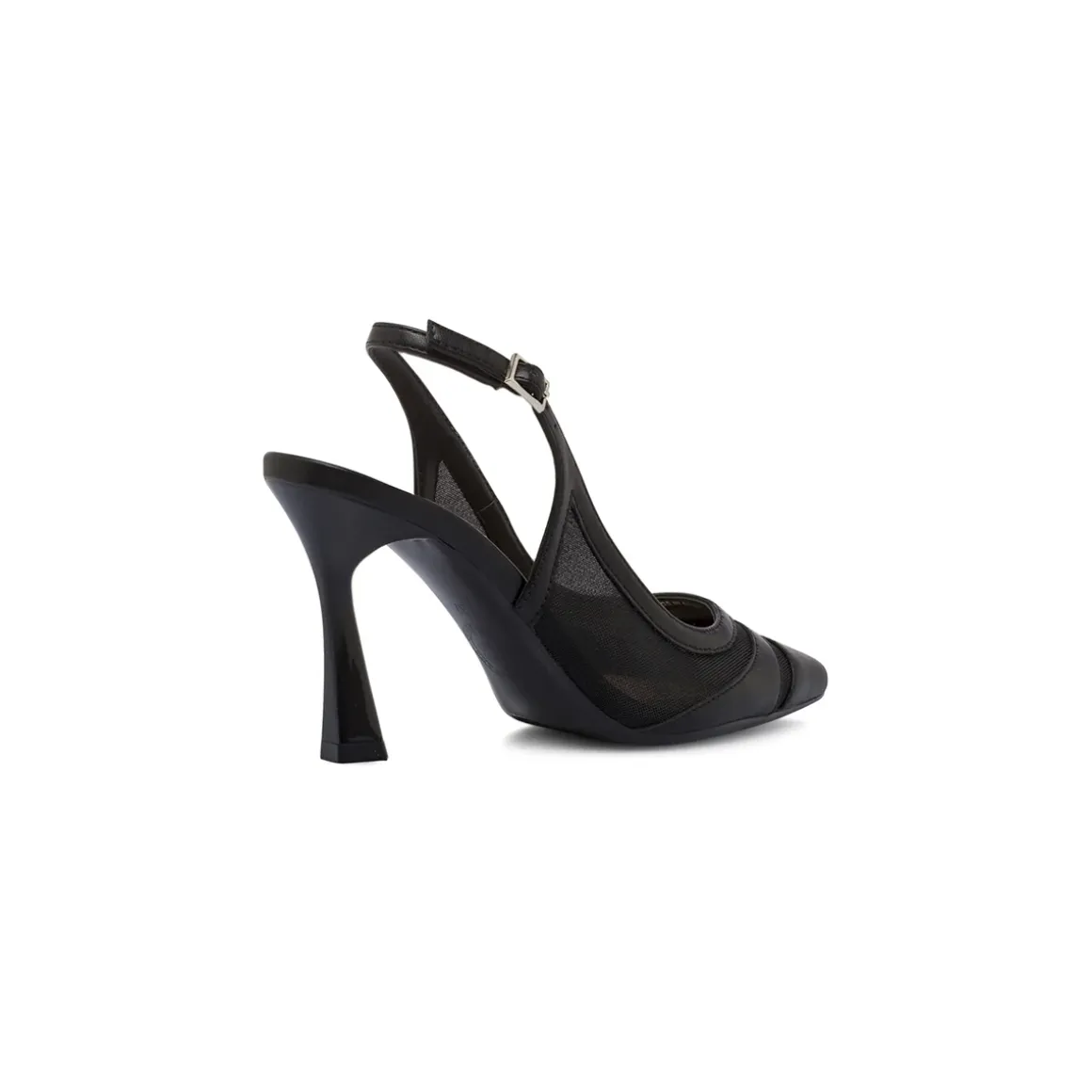 Décolleté da Donna nere in mesh con tacco 9 cm Swish Jeans