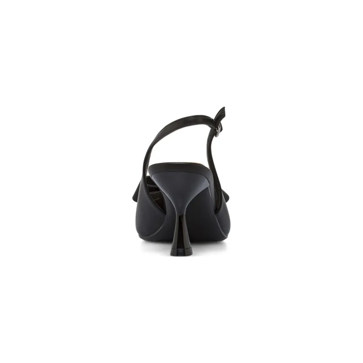 Décolleté da donna nere Lora Ferres con fiocco e tacco 7,5 cm