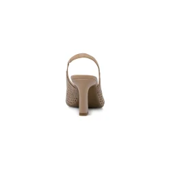 Décolleté da donna nude con tomaia traforata e tacco 8cm Swish Jeans