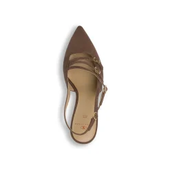 Décolleté Marroni da Donna effetto scamosciato tacco 8 cm Swish Jeans