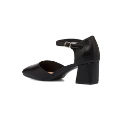 Décolleté nere con cinturino e tacco a blocco 6 cm Swish Jeans