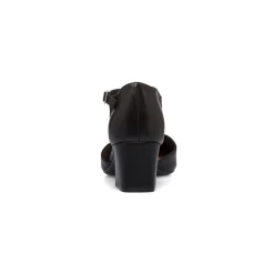 Décolleté nere con cinturino e tacco a blocco 6 cm Swish Jeans