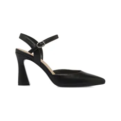 Décolleté nere da donna con tacco rocchetto 9 cm Swish Jeans