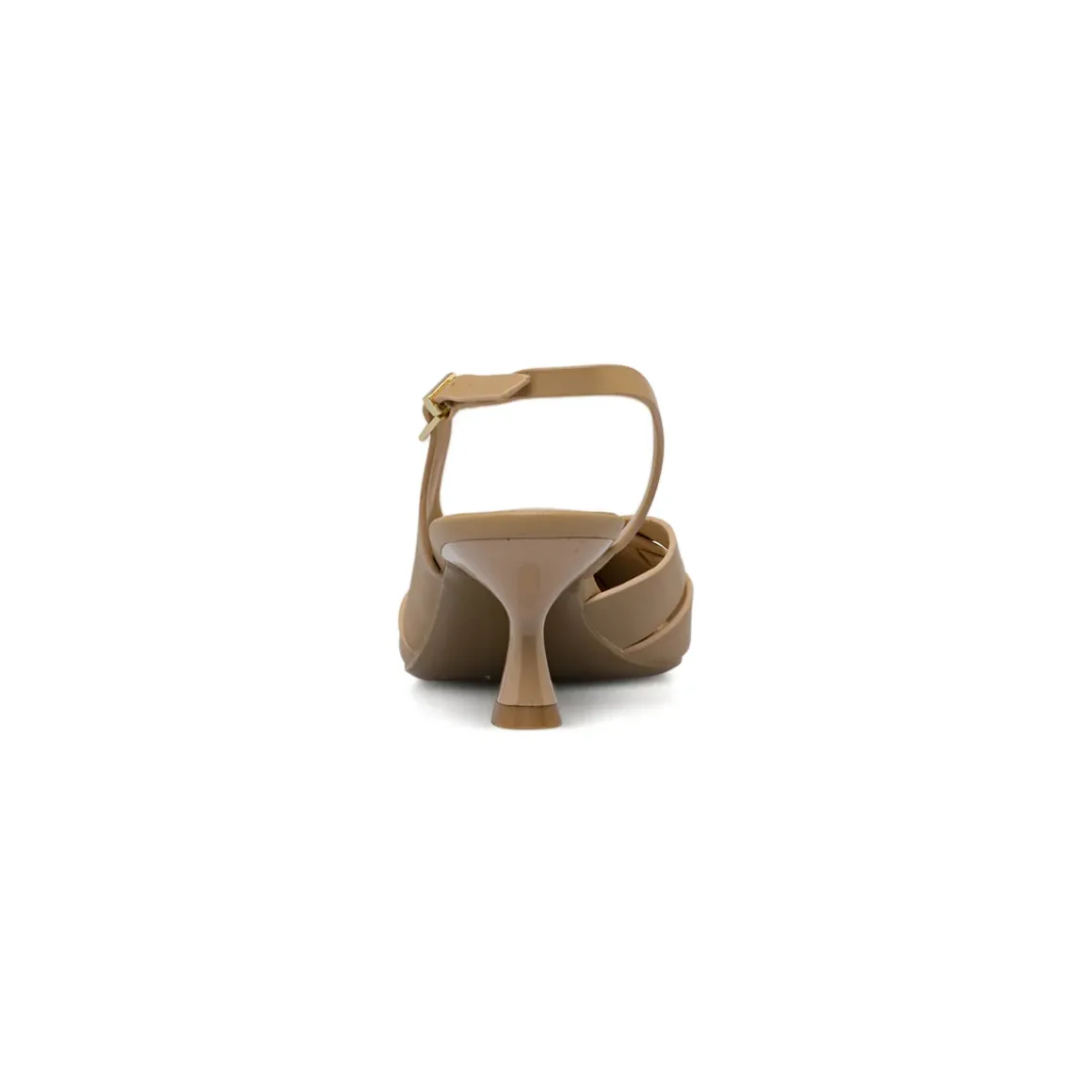 Décolleté slingabck da donna beige con tacco 6,5 cm Lora Ferres