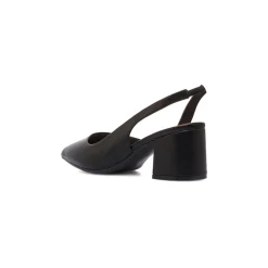 Décolleté slingback a punta nere da Donna con tacco 6,5 cm Lora Ferres