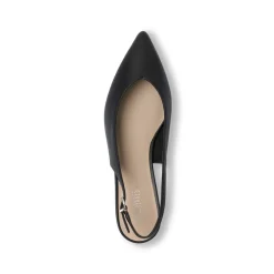 Décolleté Slingback da Donna a punta nere Lora Ferres