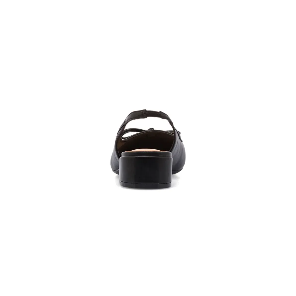 Décolleté slingback nere da Donna con fiocco e tacco 3 cm Swish Jeans