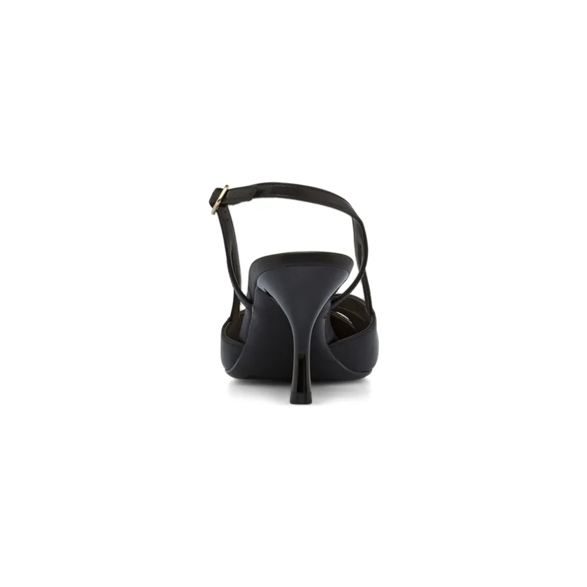 Décolleté slingback nere donna con tacco 7,5 cm Swish Jeans