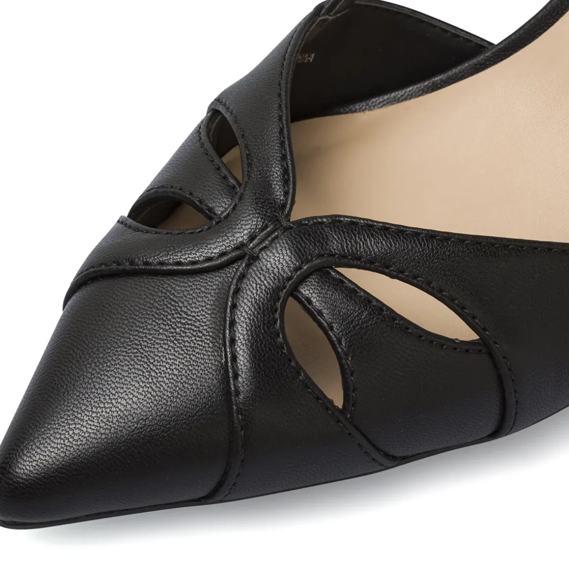 Décolleté slingback nere donna con tacco 7,5 cm Swish Jeans