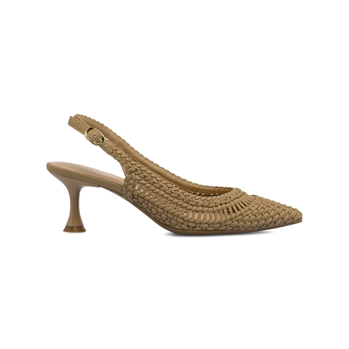 Décolleté slingback sabbia da Donna e tacco 6 cm Lora Ferres