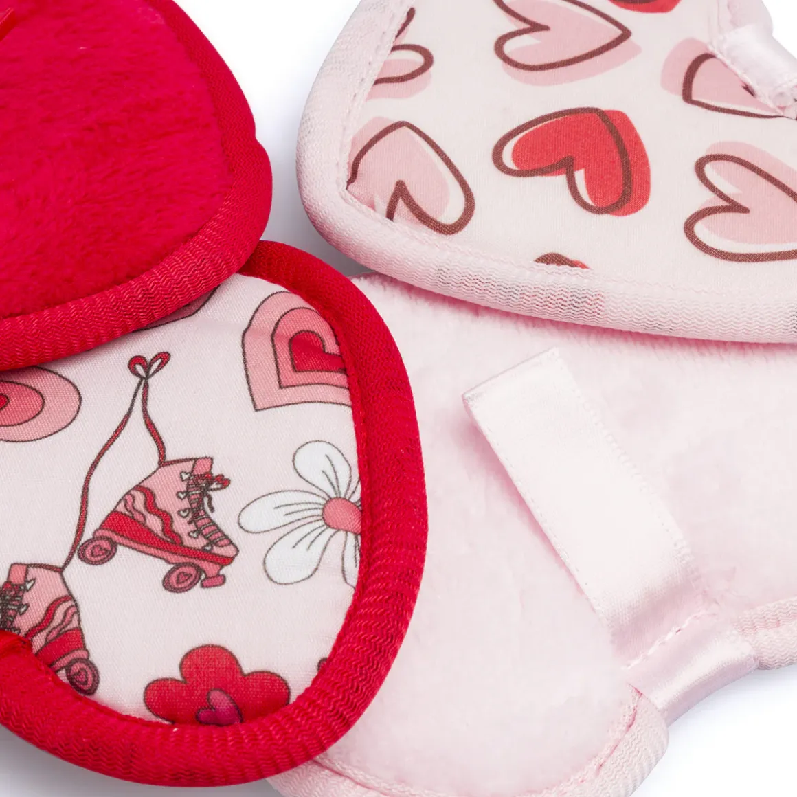 Dischetti struccanti Donna a cuore multicolore con fantasie Camomilla