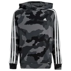 Felpa bambino con cappuccio Essentials Allover Print adidas