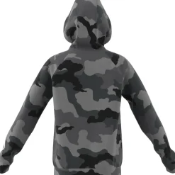 Felpa bambino con cappuccio Essentials Allover Print adidas
