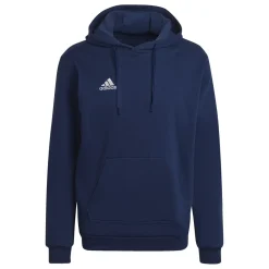 Felpa blu da uomo con cappuccio adidas Entrada 22