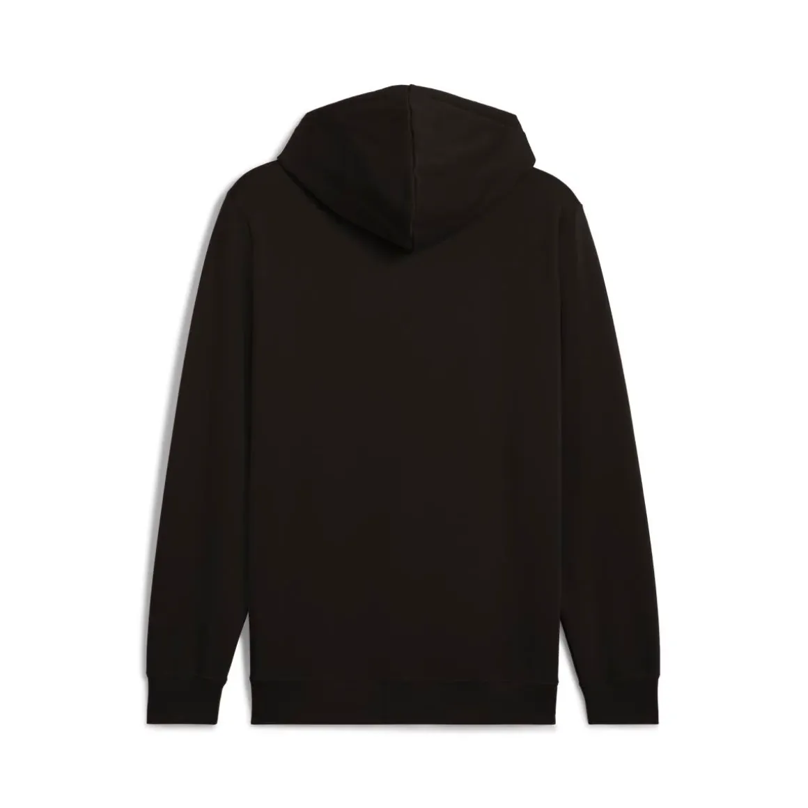 Felpa con Cappuccio da Uomo Nera con Logo Puma ESS No.1