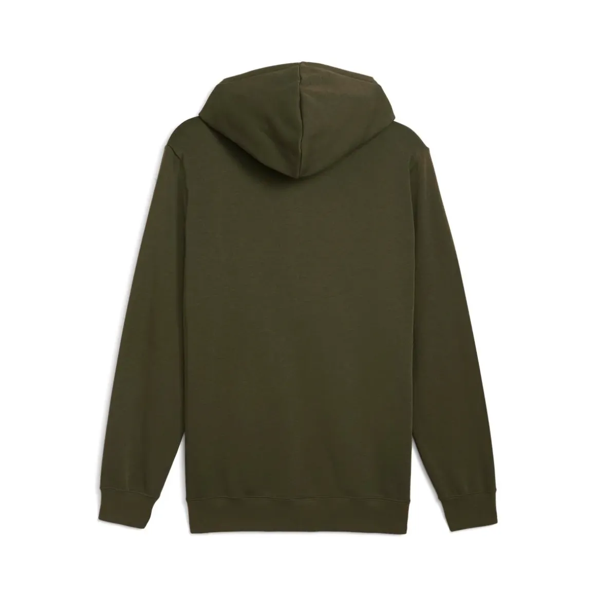 Felpa con cappuccio verde militare da Uomo Puma