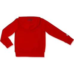 Felpa da Bambino con cappuccio rossa e tasca a marsupio Ducati Corse