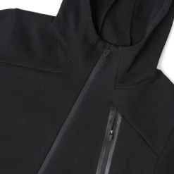 Felpa tecnica da Uomo con cappuccio e zip nera logo Ducati Corse