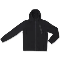 Felpa tecnica da Uomo con cappuccio e zip nera logo Ducati Corse