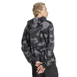 Felpa uomo con cappuccio Seasonal Essentials Camouflage adidas