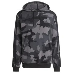 Felpa uomo con cappuccio Seasonal Essentials Camouflage adidas