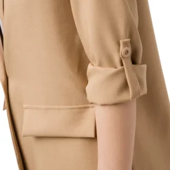 Giacca Blazer beige da Donna con dettaglio risvolto Swish jeans