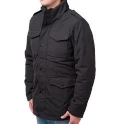 Giacca da uomo Gate 76 nero con tasche