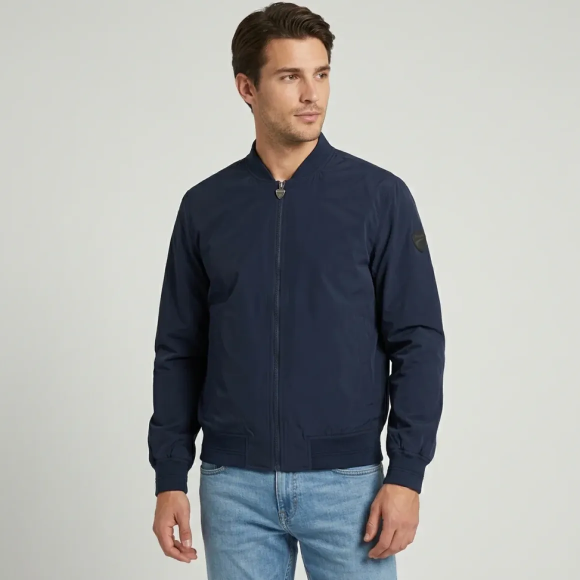 Giacca leggera blu da Uomo idrorepellente e traspirante Ducati Corse
