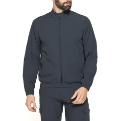 Giacca leggera blu navy da Uomo con zip e tasche Carrera Jeans