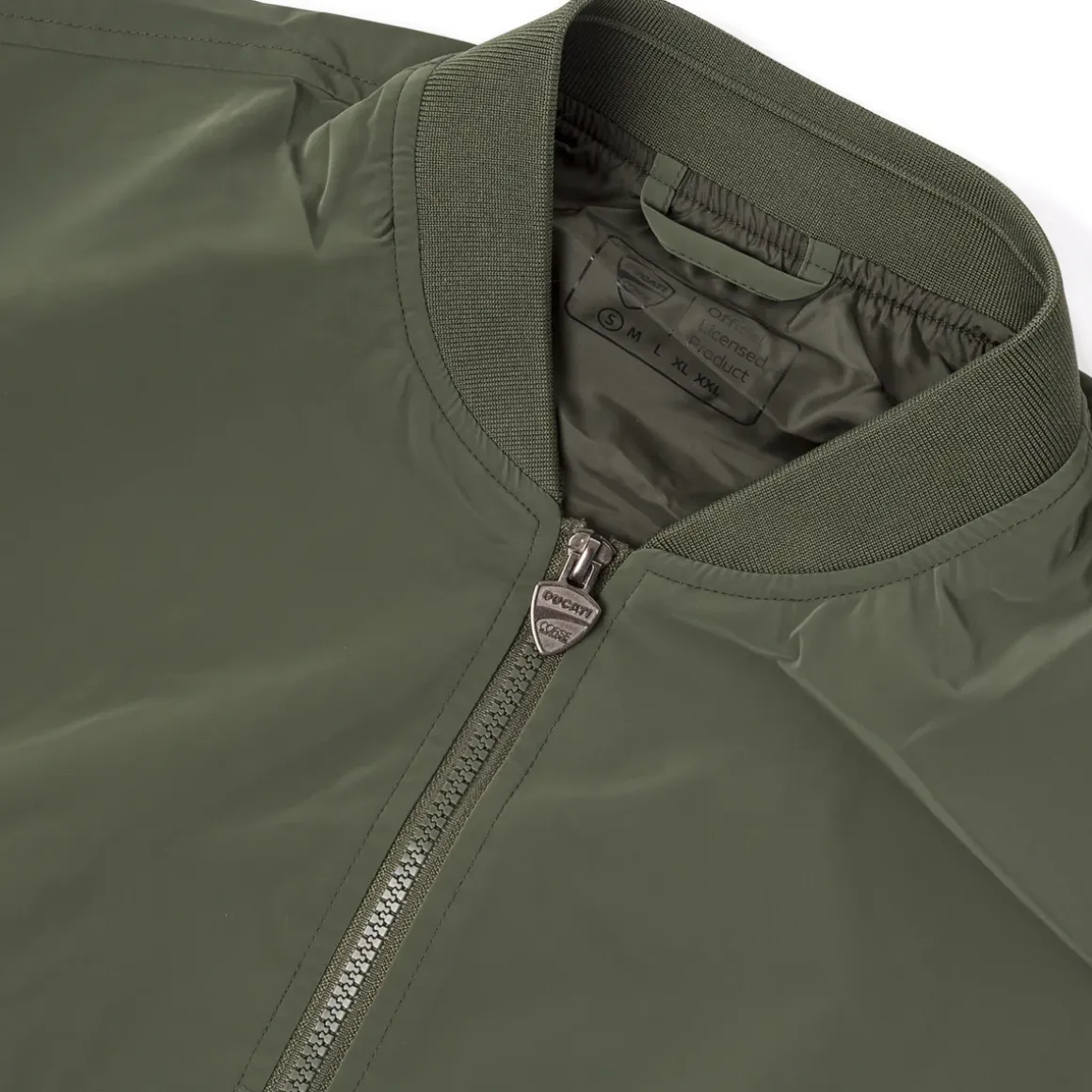 Giacca verde da Uomo idrorepellente e tessuto traspirante Ducati Corse