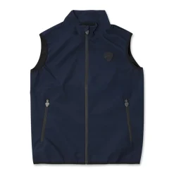 Gilet smanicato da Uomo blu impermeabile e traspirante Ducati Corse