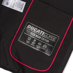Gilet tecnico nero da Uomo impermeabile e traspirante Ducati Corse