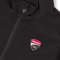 Gilet tecnico nero da Uomo impermeabile e traspirante Ducati Corse