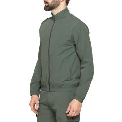 Giubbino leggero da Uomo verde con zip e tasche laterali Carrera Jeans