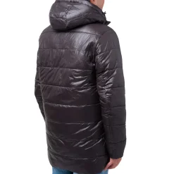 Giubbotto da uomo reversibile nero Gate 76