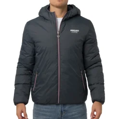 Giubbotto Double-Face Uomo grigio e blu con cappuccio Ducati Corse