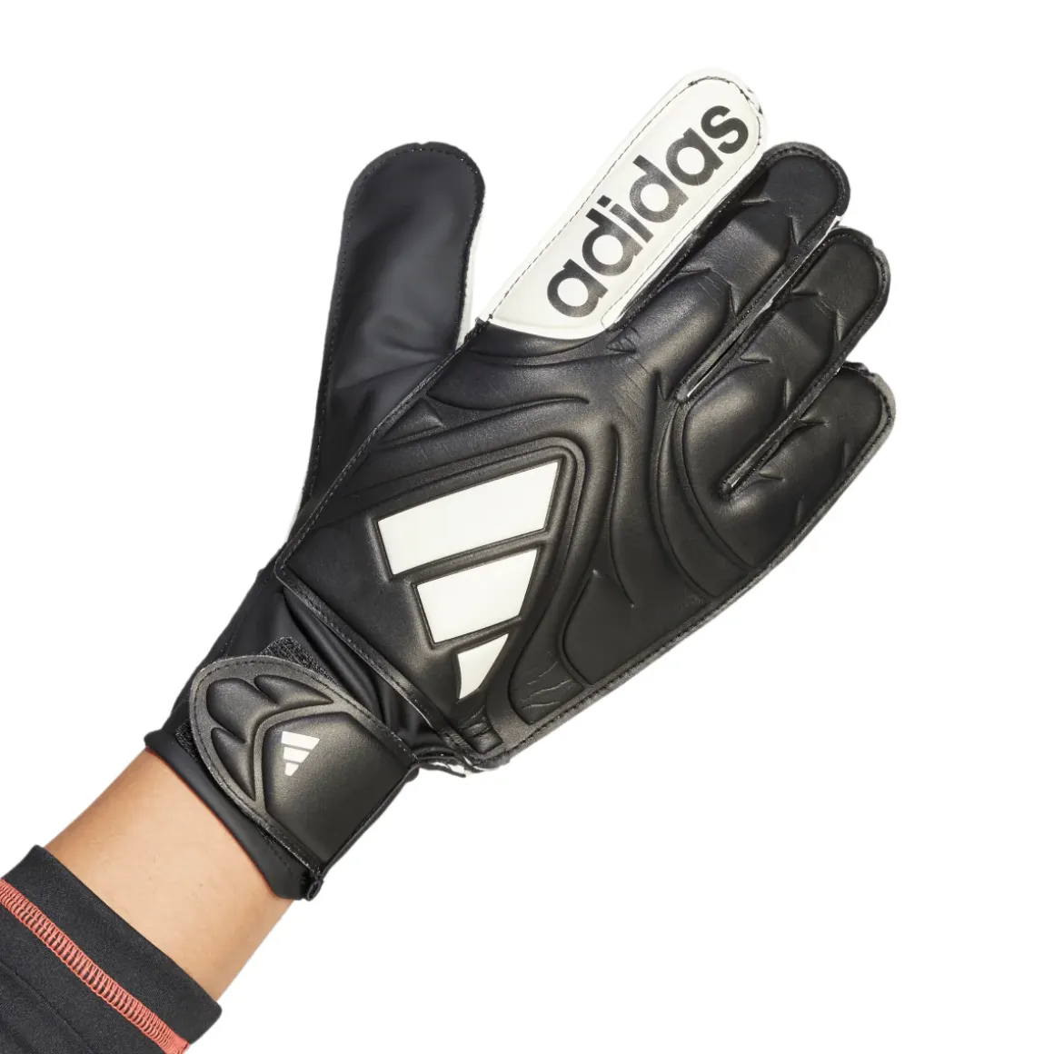 Guanti da portiere neri adidas Copa GL Club con chiusura a strappo