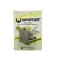 Lacci elastici con sistema bloccaggio regolabile beige WNSPORT