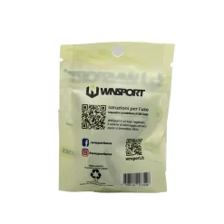 Lacci elastici con sistema bloccaggio regolabile giallo fluo WNSPORT