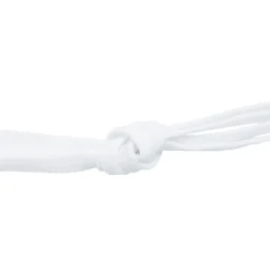 Lacci piatti bianchi 90 cm Silver