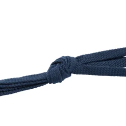 Lacci piatti blu 120 cm Silver