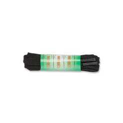 Lacci piatti neri 120 cm Silver