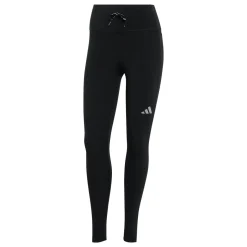 Leggings sportivi da Running neri da Donna e tasca adidas